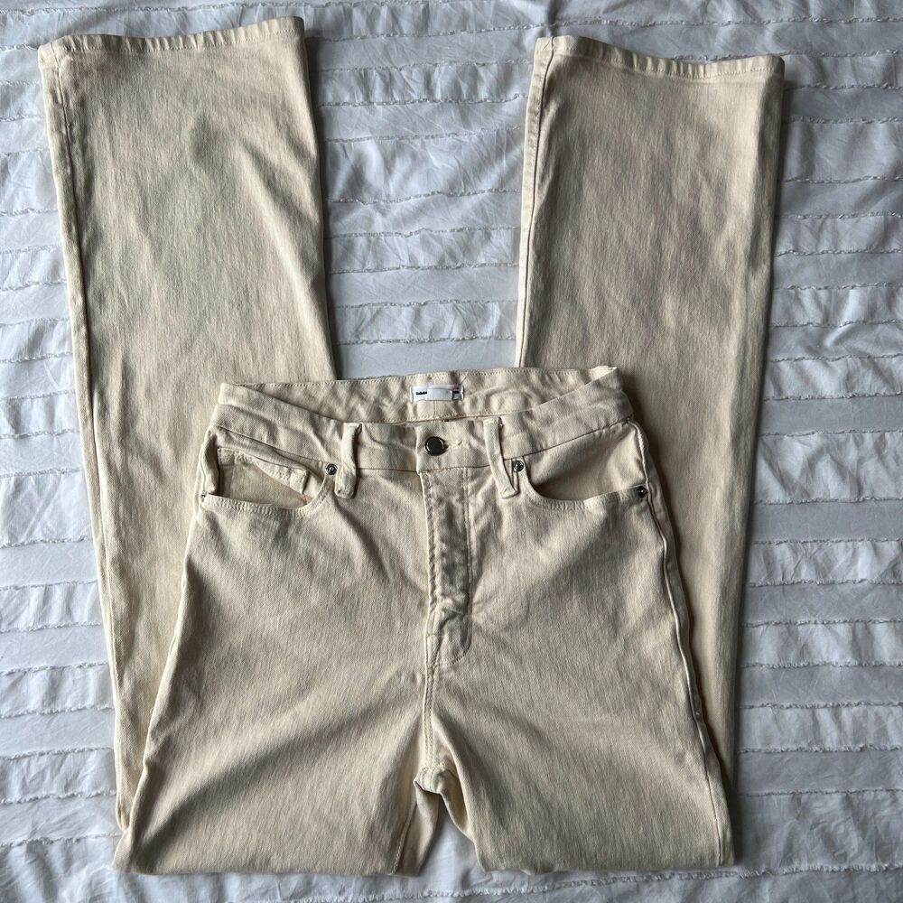Good American good classic boot pants GCLBDV046T size 28x32